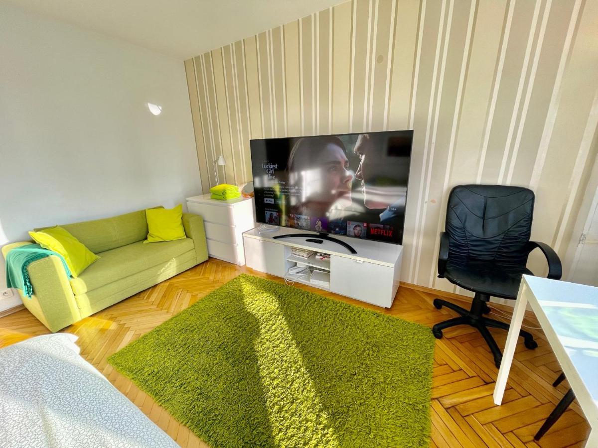 Super Apartament Green Rondo Onz Metro Nowe Wifi 300 Mb/S Aircondition Netflix Spotify Warszawa Eksteriør billede
